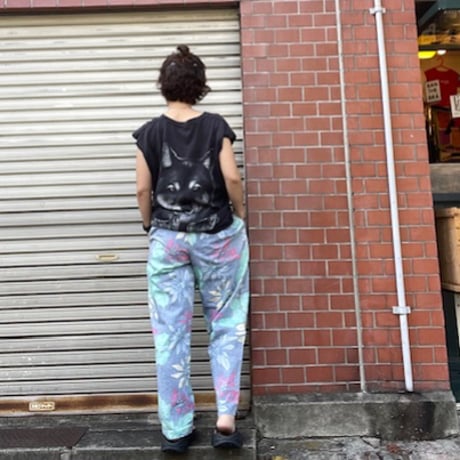 [USED]  両面 オオカミ プリント Tee