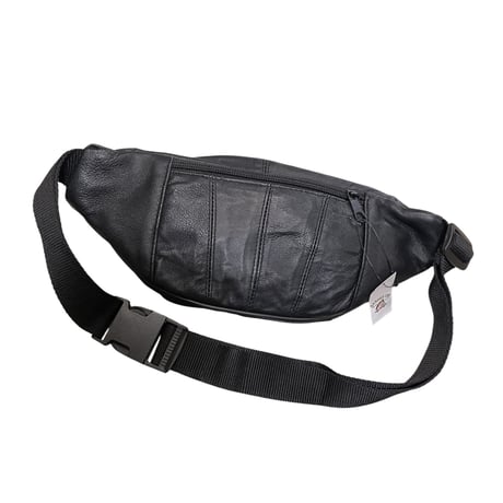 [USED］BLACK LEATERウエストPOUCH
