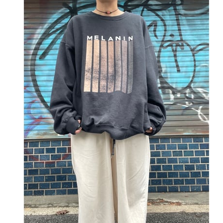 [USED]  "MELANIN" GOOD PRINT SWEAT