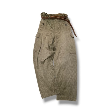 [USED] 70-80's 東ドイツ RAIN DROP CAMO PANTS リメイク
