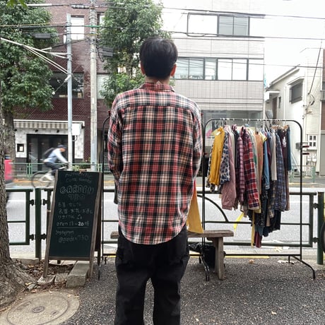[USED] BANANA REPUBLICネルシャツ