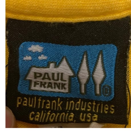 [USED] 00’s Paul Frankプリント tee 💛