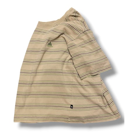[USED] Later 90's adidas ボーダー  Tee