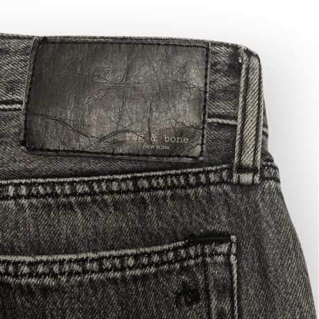 [USED] "rag&bone" BLACK DENIM 31×29