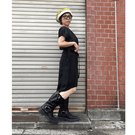 [USED] "VAGAVOND" REALレザー リングブーツ size38/24.5cm