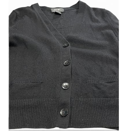 [USED] Merino wool 🐑BLACK カーディガン