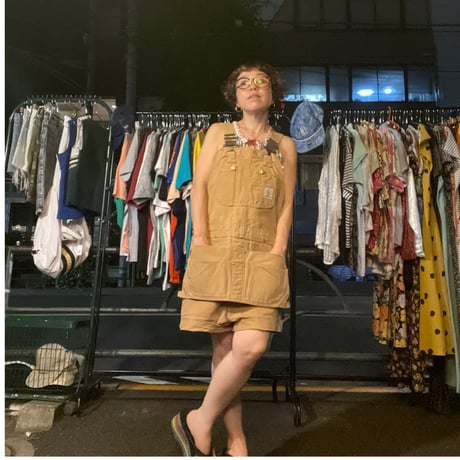 [USED] Carhartt エプロン付き オーバーオール SHORT丈