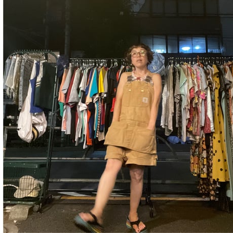 [USED] Carhartt エプロン付き オーバーオール SHORT丈