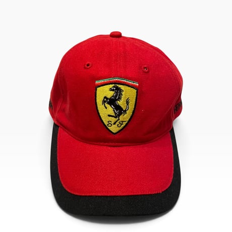 [USED] "Ferrari" 6パネル CAP🐎💨