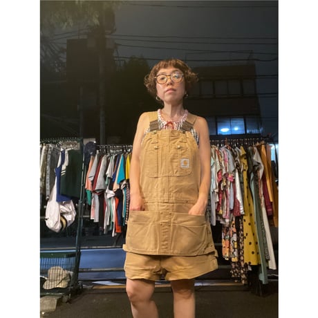 [USED] Carhartt エプロン付き オーバーオール SHORT丈