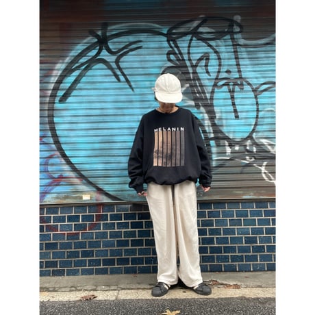 [USED]  "MELANIN" GOOD PRINT SWEAT