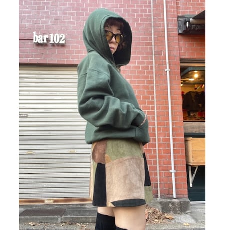 [USED]  GILDAN グリーンPARKA 💚