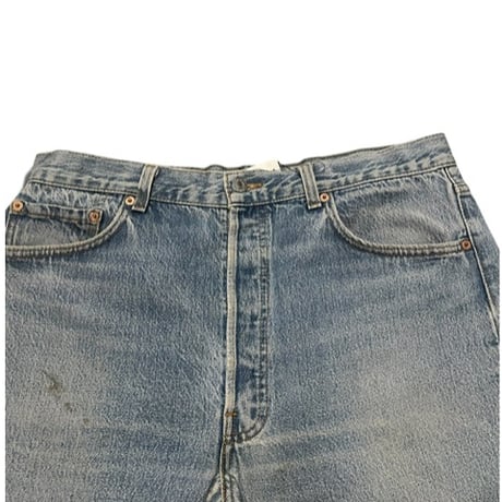 [USED] Levis 501 CUTOFF DENIM  W35