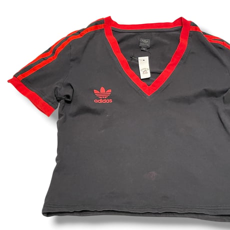 [USED] 2004 "adidas" Ladys Vネック Tee