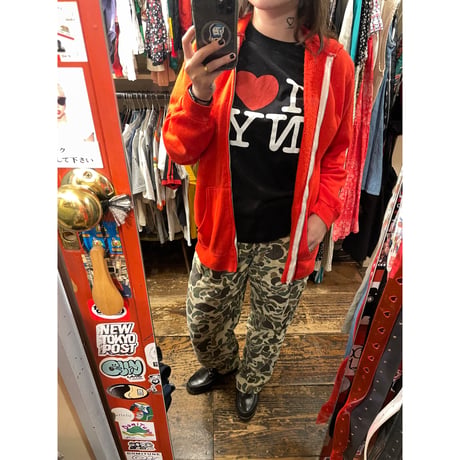 [USED]  RED ZIP PARKA ❤️