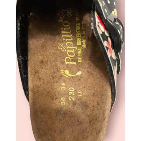 [USED] BIRKEN STOCK お花柄🌼Papillio