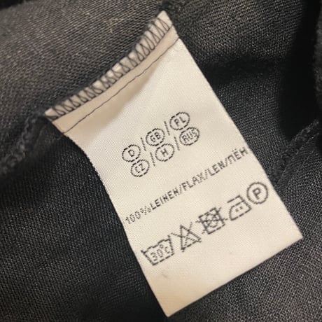 [USED] EURO BLACK LINEN JACKET
