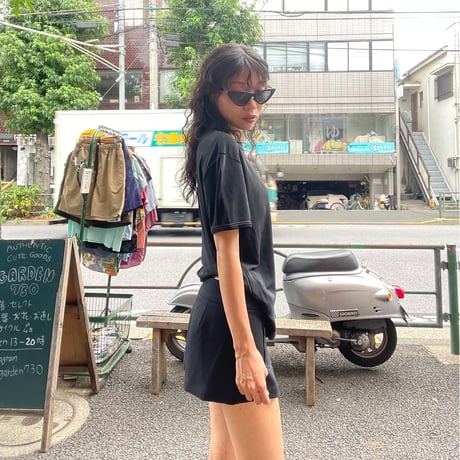 [USED] ”ARMANI” 100％ SILK S/S Tee