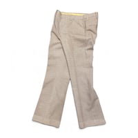 [USED] 70s J.C. Penney PLAID SLACKS (W34/L33)