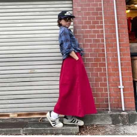[USED] コーデュロイロングSKIRT