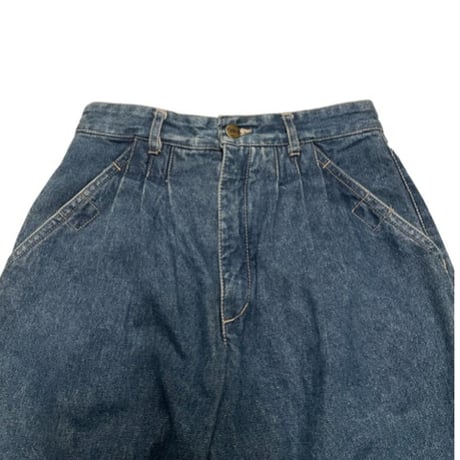[USED] "ESPRIT" デニム タックパンツ