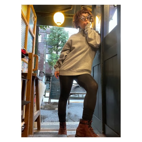 [USED]  “BTSC”ハーフZIP SWEAT
