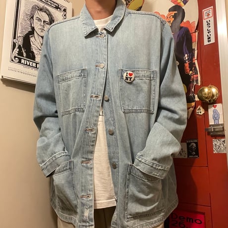 [USED] GAP DENIM COVERALL