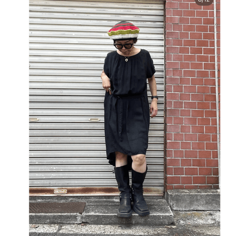 [USED] "VAGAVOND" REALレザー リングブーツ size38/24.5cm