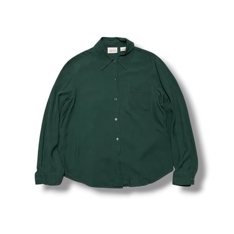 [USED] D.GREEN SILK SHIRTS