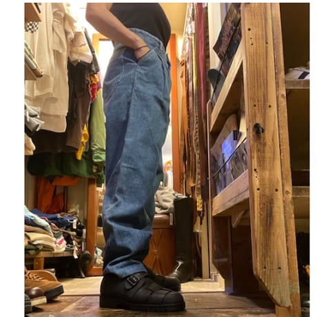 [USED] "ESPRIT" デニム タックパンツ