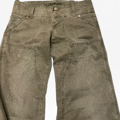 [USED] DEADSTOCK ダブルニーフレアPT