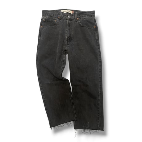 [USED] Levis 505 Black CUTOFF W32 L25