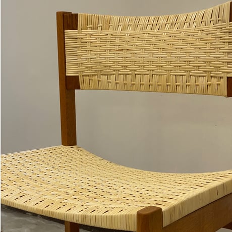 【Vintage】Dining Chair "Model 230"｜Oak & Rattan — Designed by Kai Kristiansen