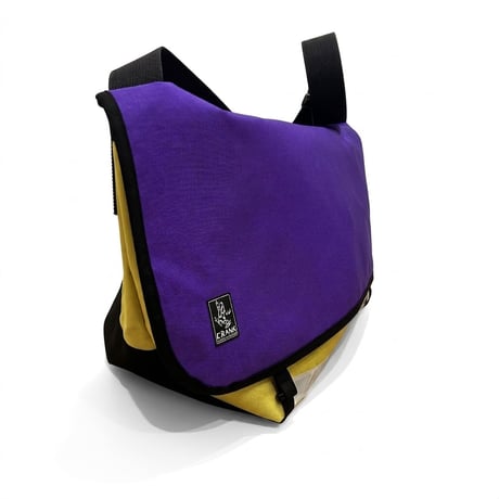 SOLO Large [ Purple flap x Yellow x Black ]