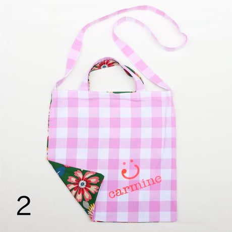 New! 手刷り!!ショルダースクエアトート 【Domestic Only】