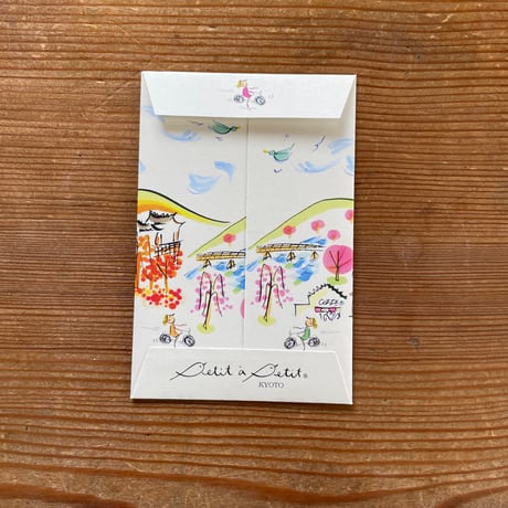 新商品＊ポチ袋（6枚）【KYOTO、山鉾✴︎祇園、虹花、花、山】