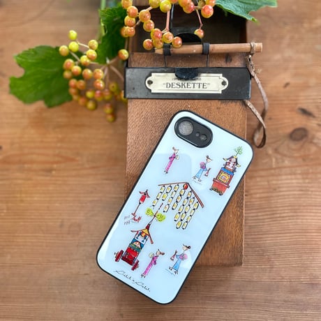 【注文後キャンセル不可】iPhoneガラスケース【KYOTO祇園】