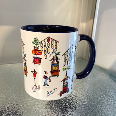 限定品✴︎バイカラーマグカップ【山鉾✳︎祇園】