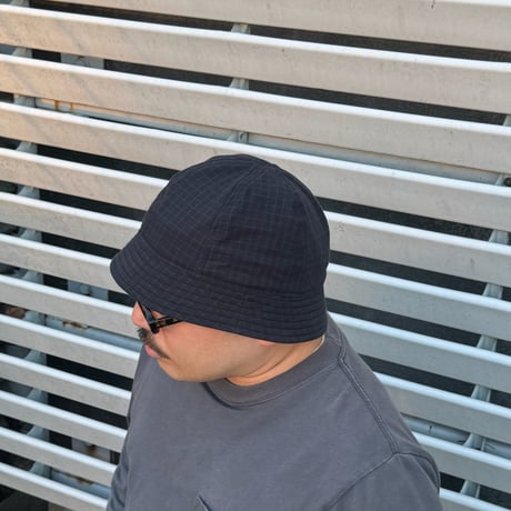 BALL SHORTER HAT “GRAPH CHECK” BLACK