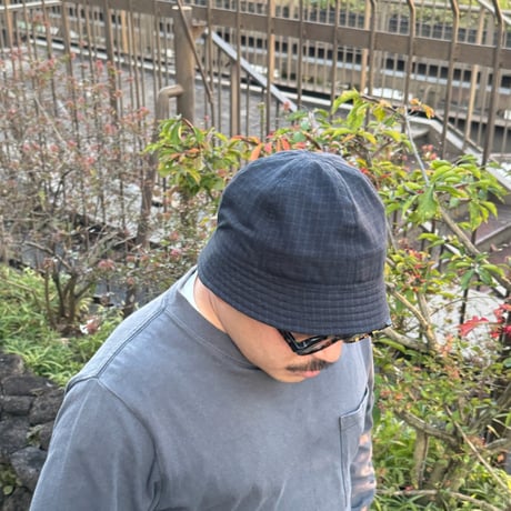 BALL SHORTER HAT “GRAPH CHECK” BLACK