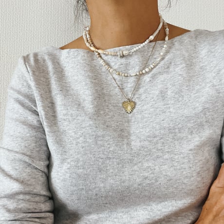 6・flecks of memory necklace
