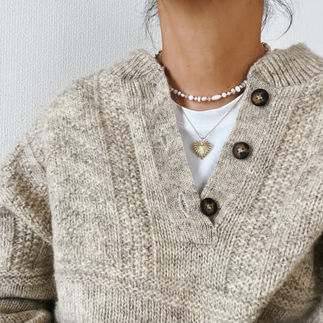 6・flecks of memory necklace