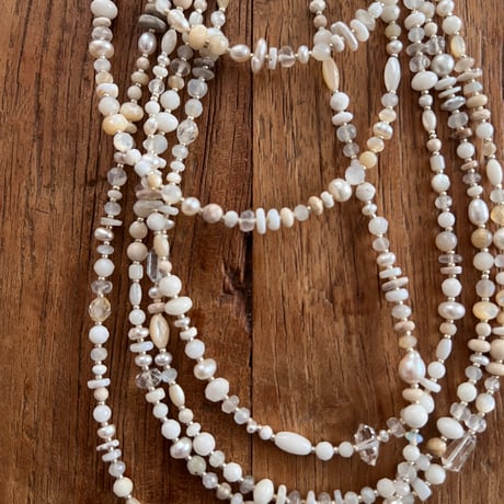 6・flecks of memory necklace