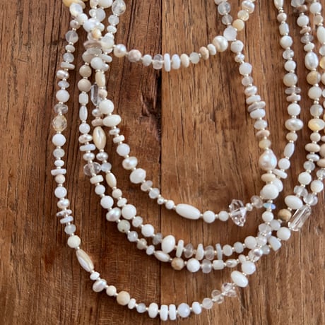 6・flecks of memory necklace