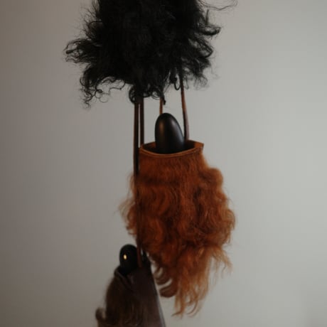 fur necklace /