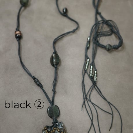 Memory Vessel /ビーズ編みBlack