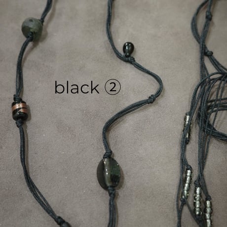 Memory Vessel /ビーズ編みBlack
