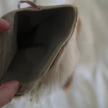 fur pouch