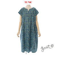 TUNIC【フレンチ袖ワンピース リバティプリント】