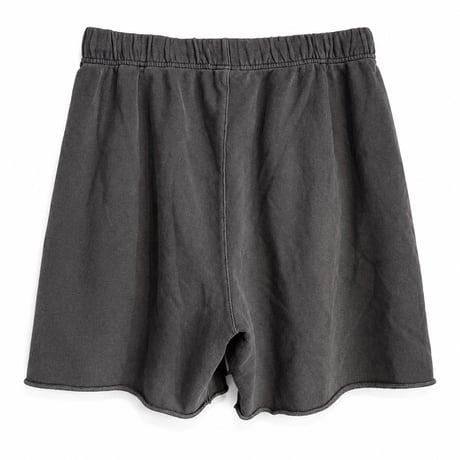RUGGED®︎ ''rhombus logo'' Washed Fade Sweat Shorts (Charcoal Gray)